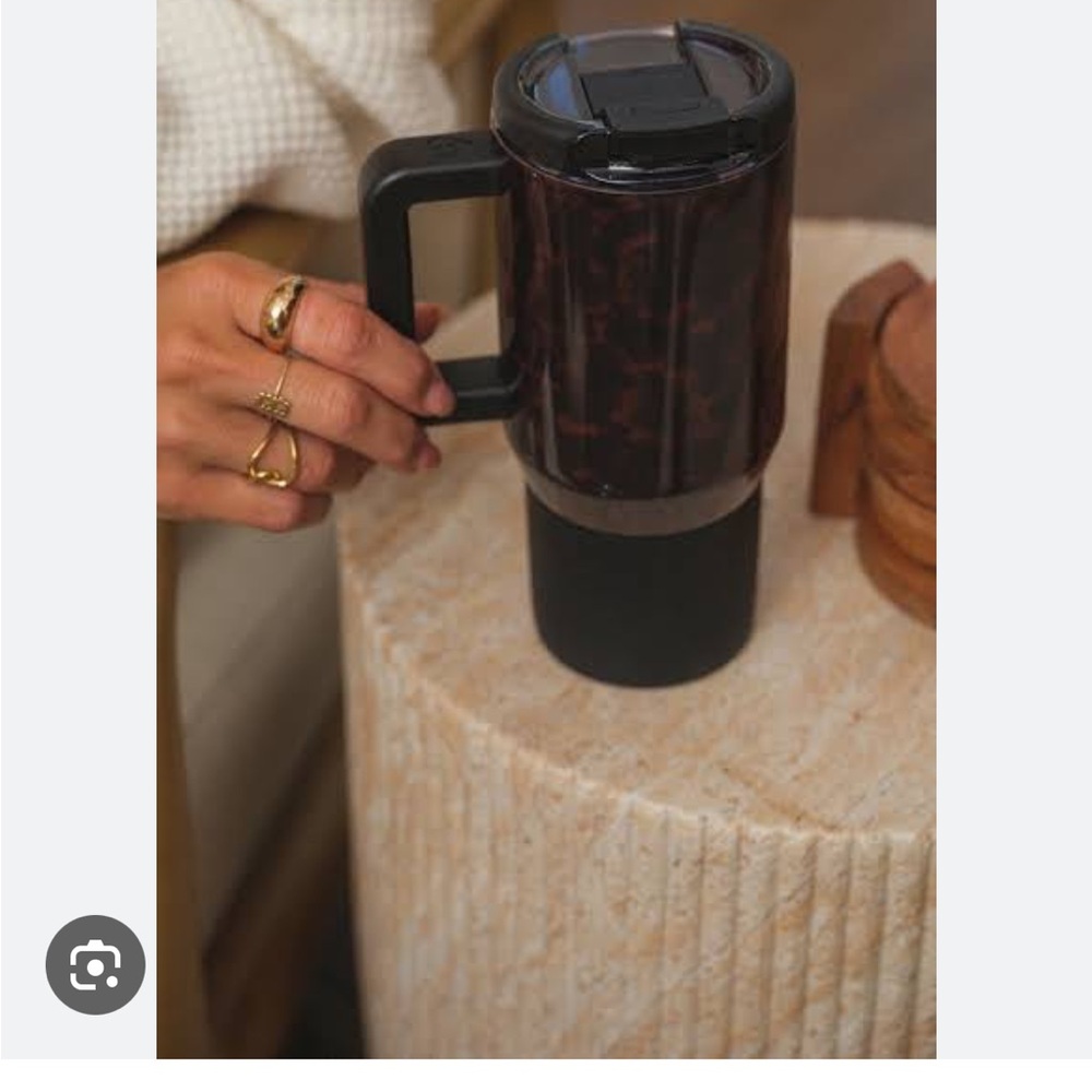 Tortoise Hydrojug Travel Coffee Mug - Picture 3 of 4